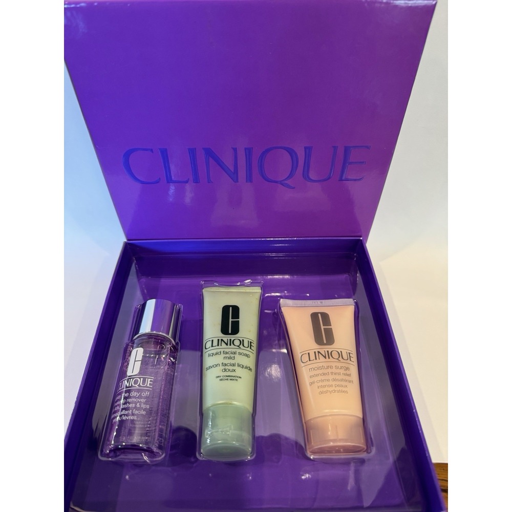 Clinique Moisture Surge, Makeup Remover, And Scrub Cream All 1.7 Fl Oz